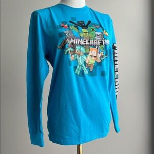 Long Sleeve Minecraft Shirt XL 14/16